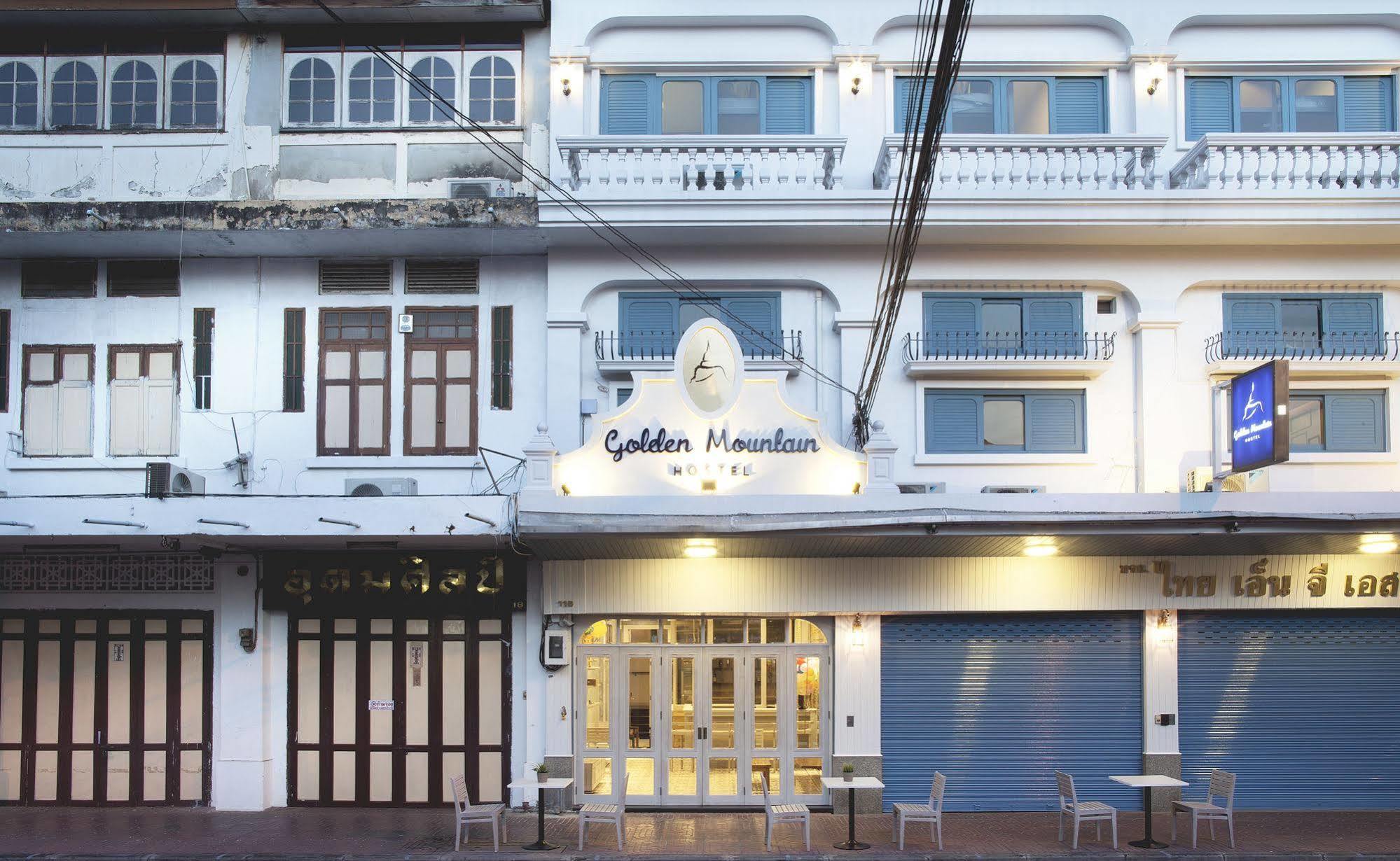 Golden Mountain Hostel Bangkok Eksteriør billede